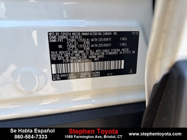 2025 Toyota RAV4 XLE