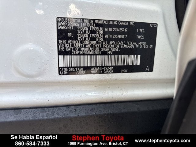 2025 Toyota RAV4 XLE