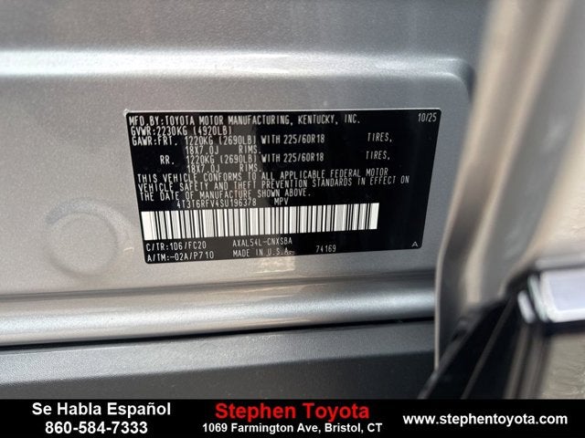 2025 Toyota RAV4 Hybrid SE