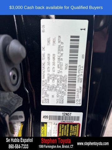 2026 Toyota Tundra Limited