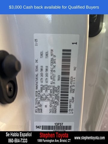 2026 Toyota Tundra SR5