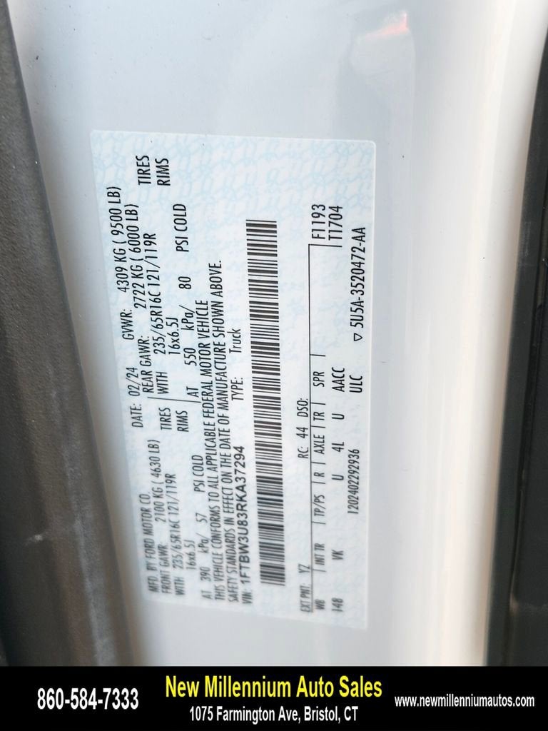 2024 Ford Transit Cargo Van Base