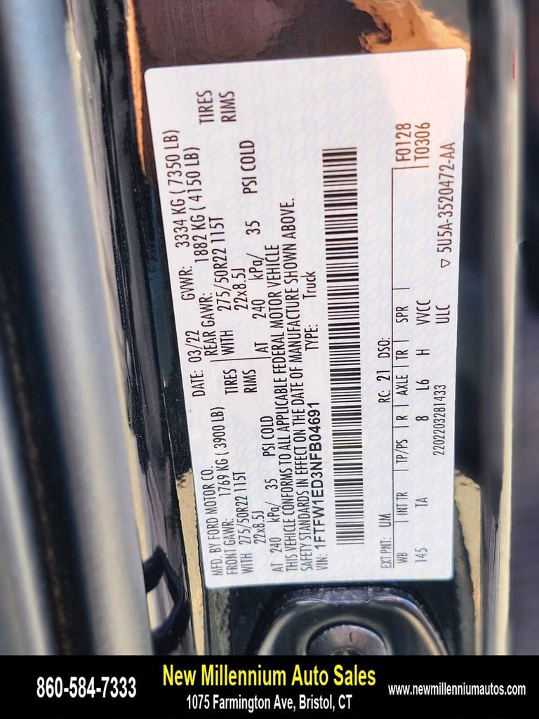 2022 Ford F-150 Limited