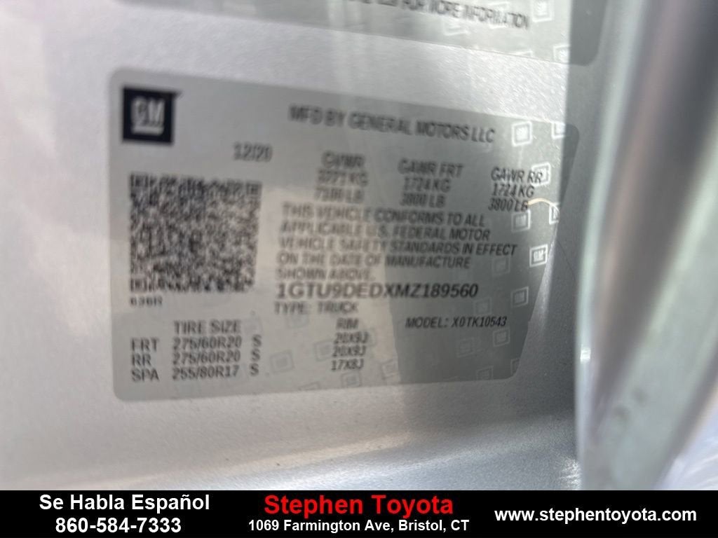 2021 GMC Sierra 1500 SLT