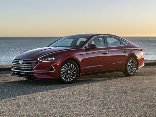 2021 Hyundai Sonata Hybrid Blue