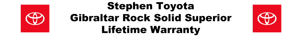 Gibraltar Rock Lifetime Warranty banner