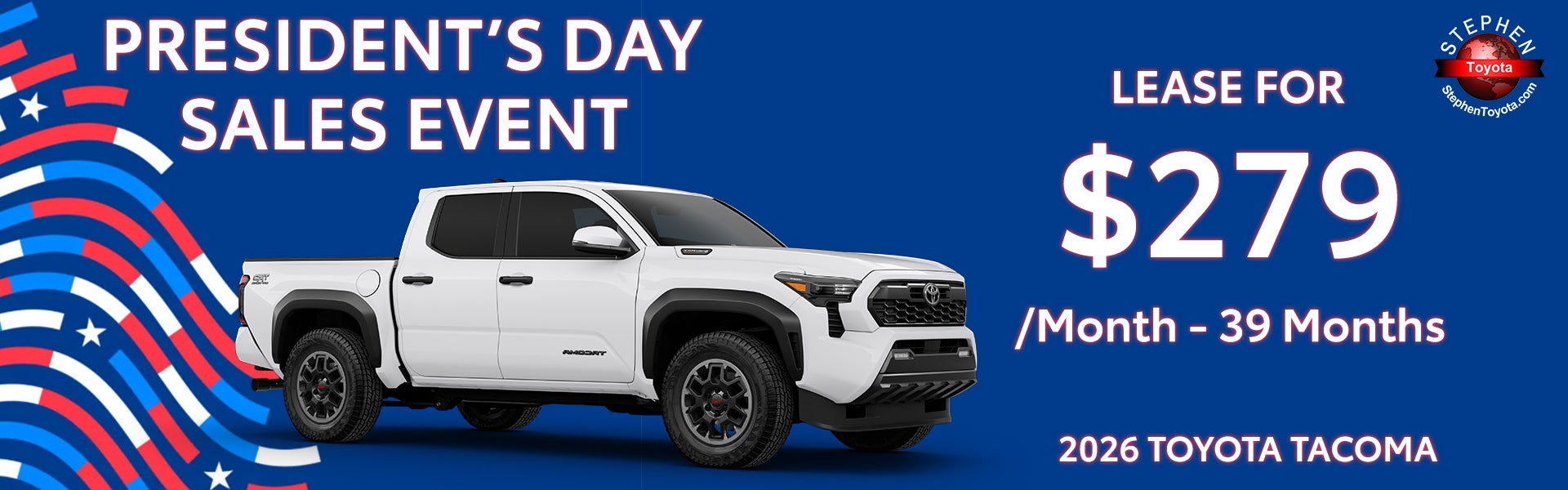 President's Day Sales Event Tacoma