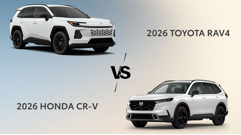2026 Toyota RAV4 vs Honda CR-V